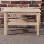 Скамья деревянная Ральф для дома и сада из массива сосны