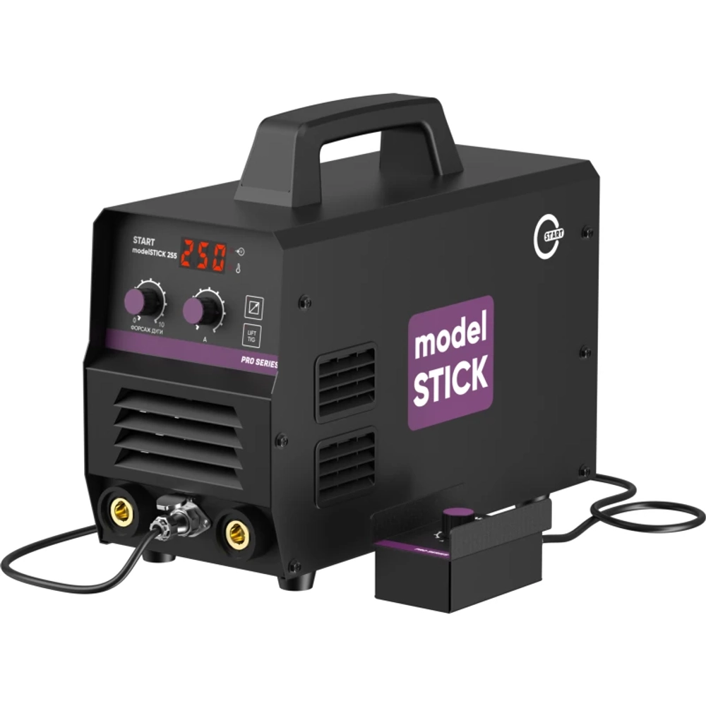 START modelSTICK 255 сварочный инвертор 1W255