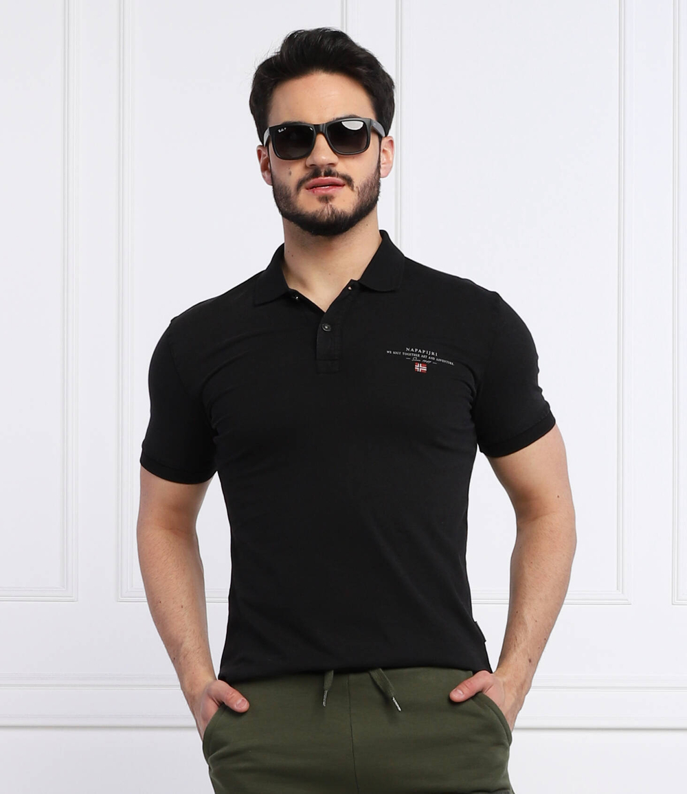 поло Napapijri - черный(NP0A4GB4)