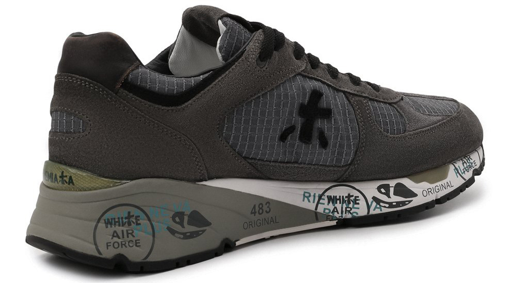 Premiata Mase 5400 комбинированные темно-серые