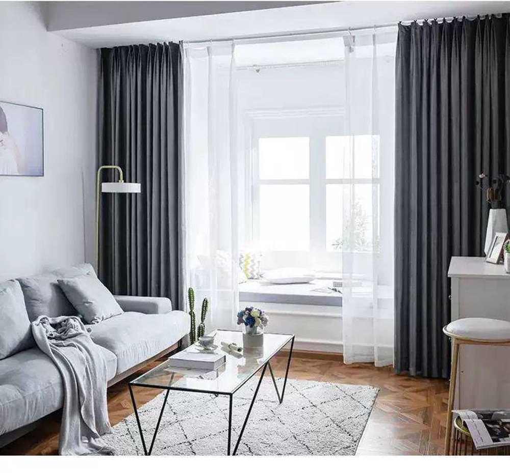 Бархатные шторы