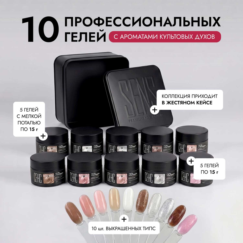 Набор "Парфюм" десять цветов
