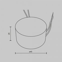 Блок питания Maytoni  PSL-TR40-300mA