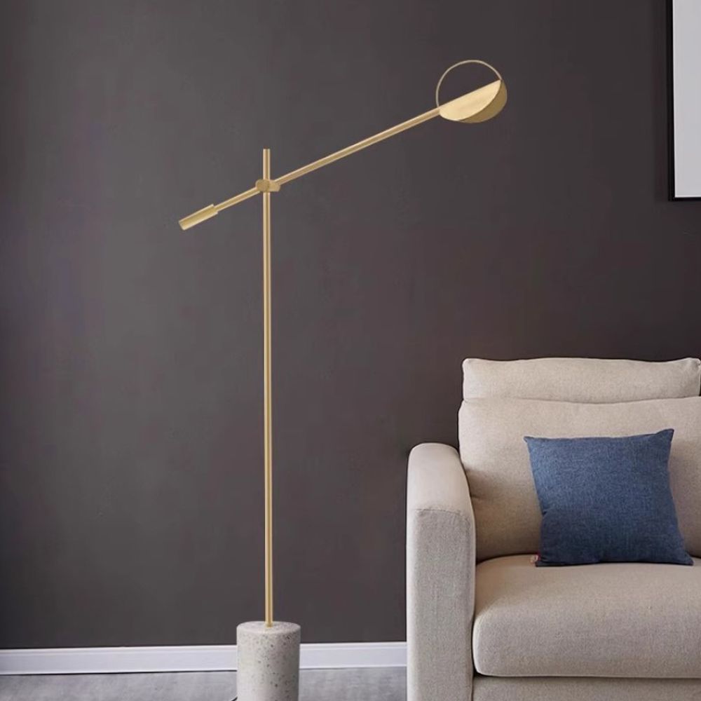 Торшер BOLIA LEAVES Brass