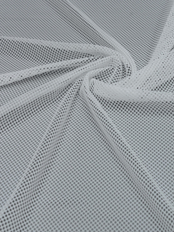 Сетка эластичная теплая белая КРУПНАЯ ЯЧЕЙКА метражом