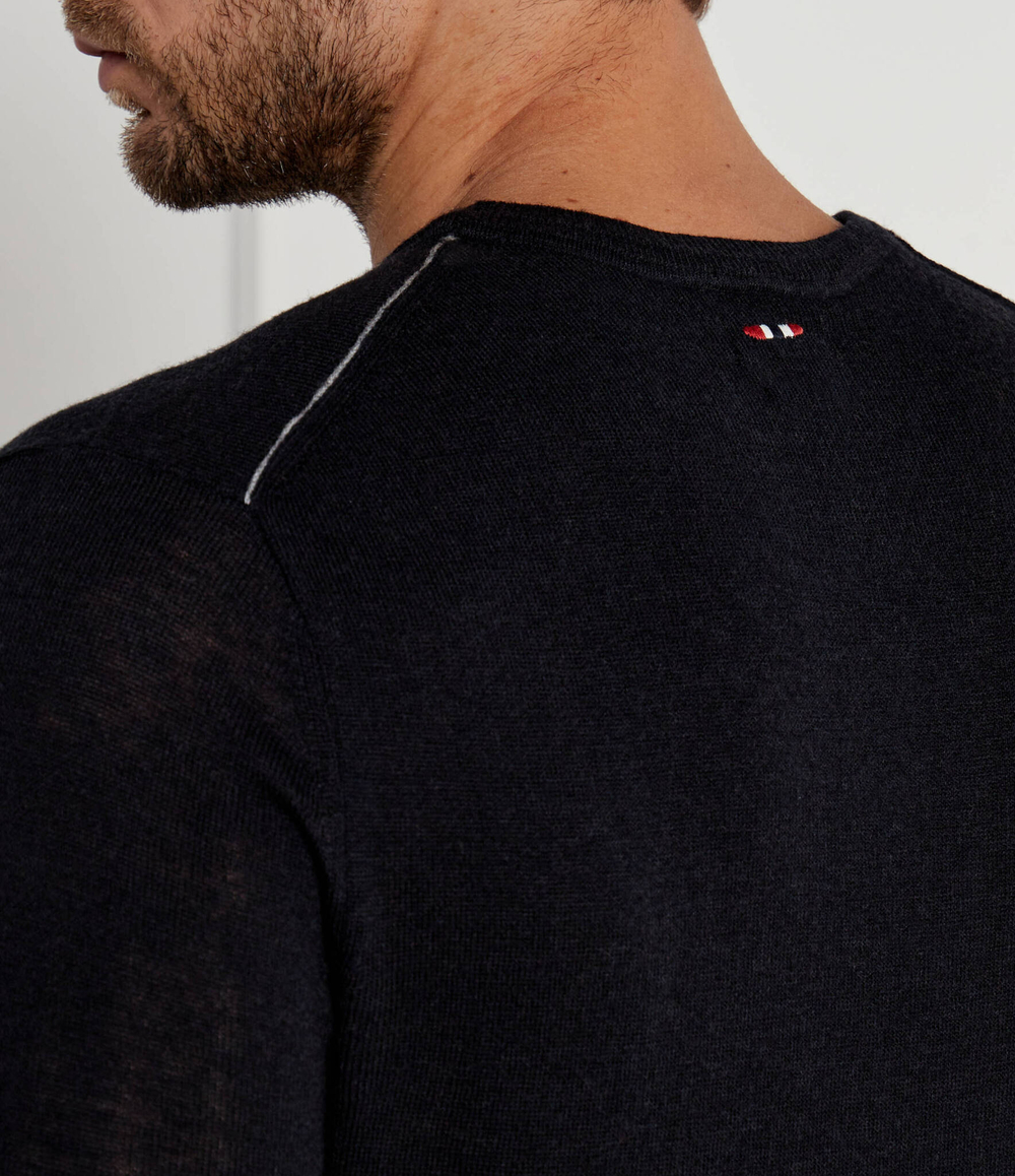 Шерстяной свитер DAMAVAND Napapijri - черный(NP0A4GJU)