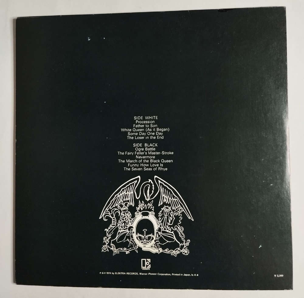 Винтажная виниловая пластинка LP Queen II (Japan 1974) (No Obi) EX