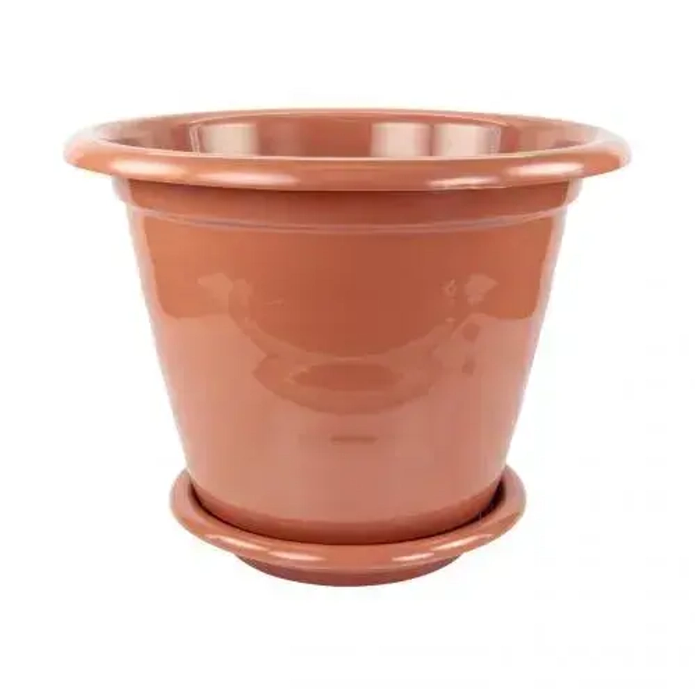 Горшок цв. Виола 16л. с под. (коричневый) (комплект 10 шт)
