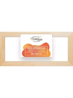 Деревянная рама 20x50 для картин на подрамнике сеч. 40x18