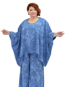 Свободная туника с вискозой Муза