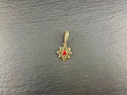 Подвеска.  Огнецвет