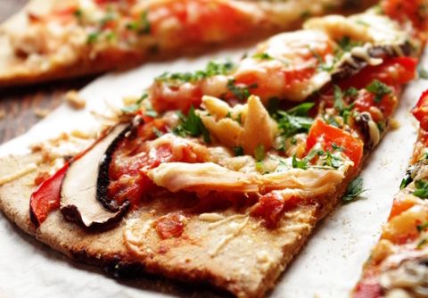 Цельнозерновая пшенично-ржаная пицца