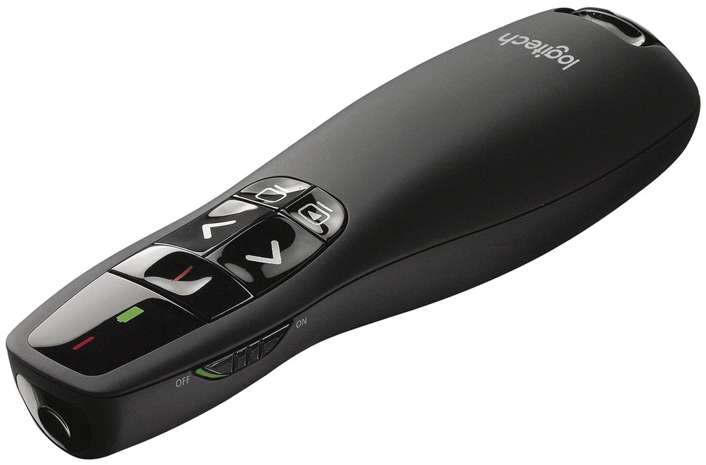 Презентер Logitech Presenter R400 черный