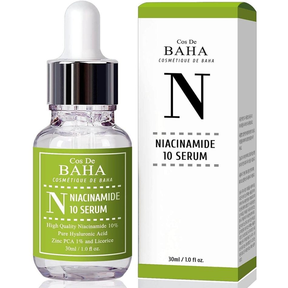 Сыворотка с ниацинамидом 10% Cos De Baha Niacinamide 10 Serum — 30 мл