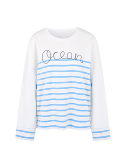 Свитшот из хлопка и модала