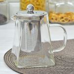 Чайник заварочный 0,55л стеклянный, BH-0011