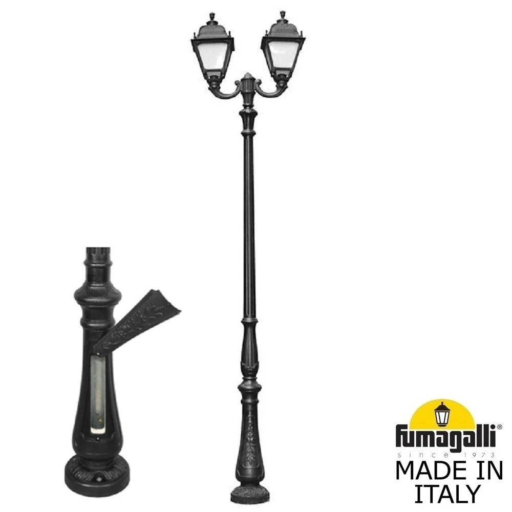 Парковый светильник Fumagalli TABOR OFIR/SIMON 2L U33.205.R20.AYH27