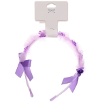 Ободок для волос детский «БАМБИ БУМ», мишки, цвет розовый, лавандовый и голубой, 1.5см