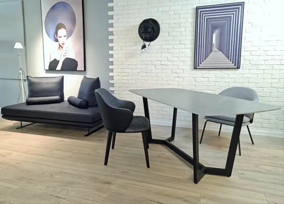 Стул Connie Carver серый