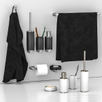 Ёршик Gessi 316, настенный, ⌀76хh452 мм, цвет White/Сopper Brushed PVD