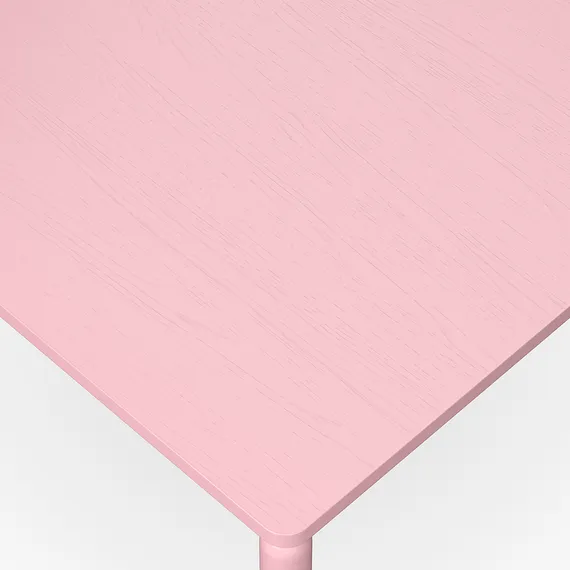 Столик кофейный Saga, 75х75 см, розовый