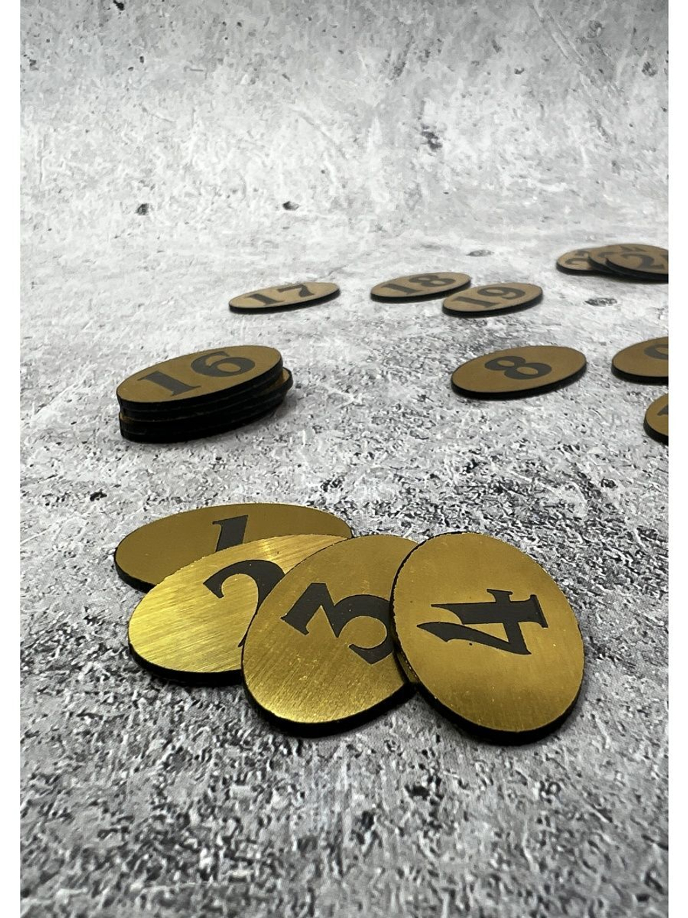 Нумерация гардеробная 1-100