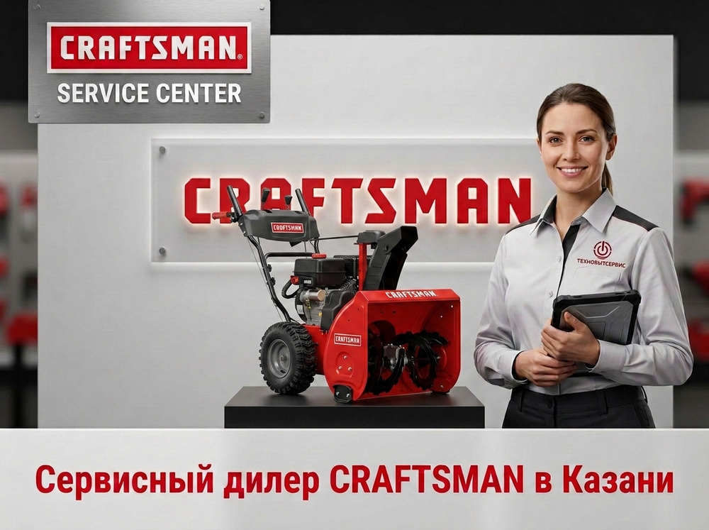 Ремонт снегоуборщика Craftsman в Казани