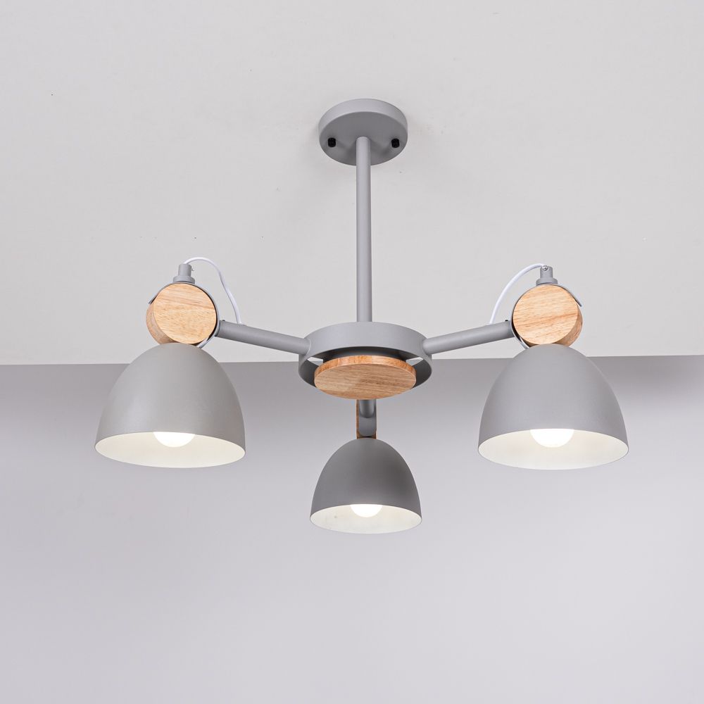 Люстра На Штанге Rolla 3 Gray By Imperiumloft