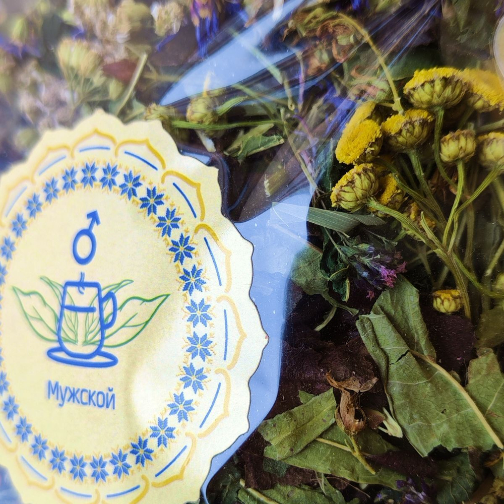 Травяной чайный сбор "Мужской".