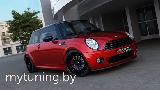 Сплиттер переднего бампера для Mini Cooper