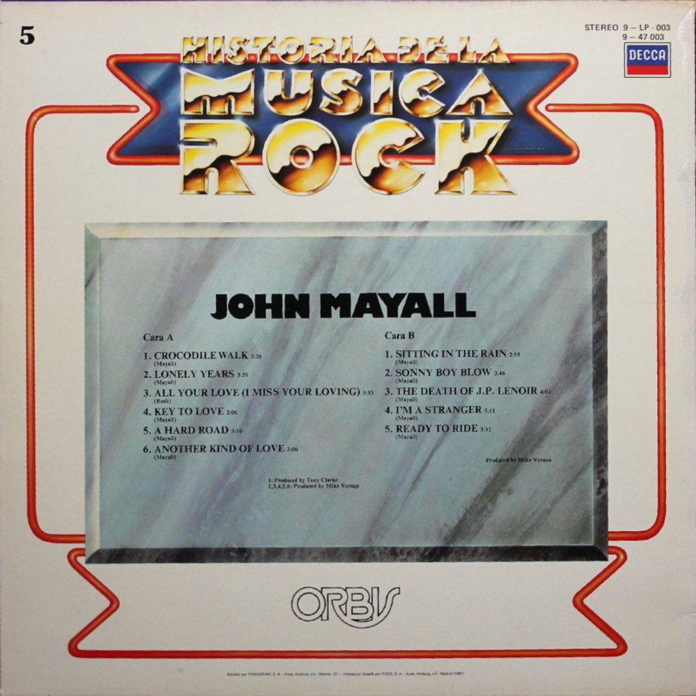 John Mayall / John Mayall (LP)