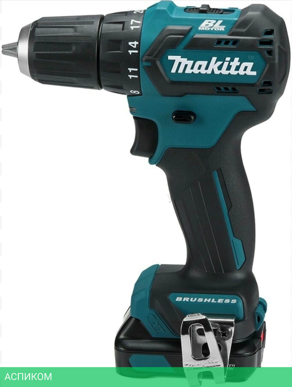 Дрель-шуруповерт Makita DF332DWAE