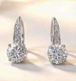 Ювелирные серьги из серебра 925 пробы