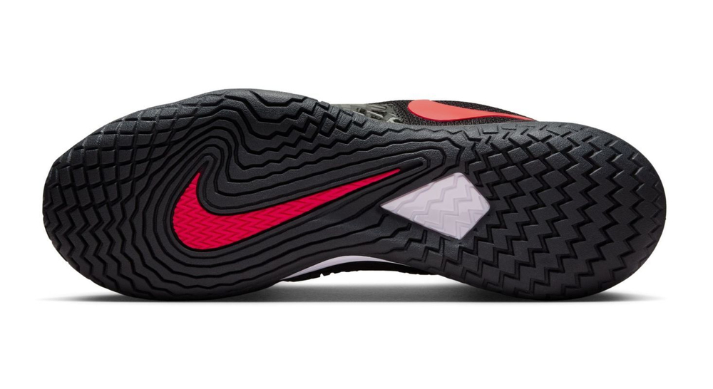 Мужские кроссовки теннисные Nike Zoom Vapor Cage 4 Rafa - black/siren red/barely grape