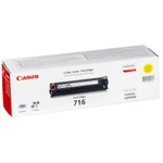 Картридж CANON 716Y для i-Sensys LBP5050/MF8030/MF8040/MF8050/MF8080 желтый (1.5k)