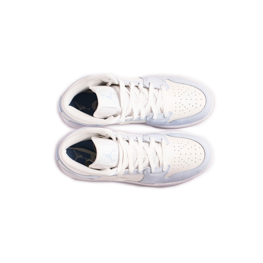 Air Jordan 1 Mid SE GS "Glitter Swoosh"