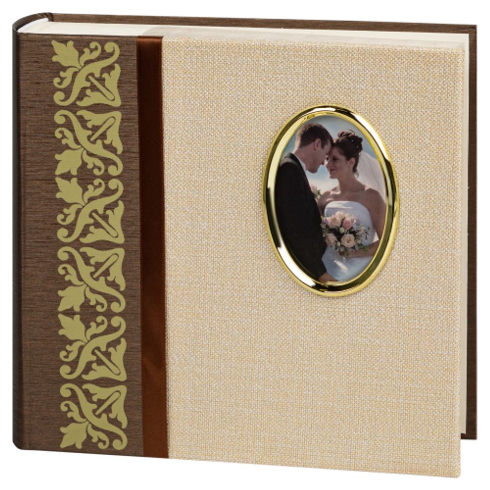 Фотоальбом Image Art IA-BBM46200 серия 117 свадебный с кармашками книжный переплёт 10х15 50 листов 200 фото | Image Art