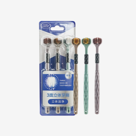 3D зубная щетка, 3 шт CARICH (0,20PV+купон)