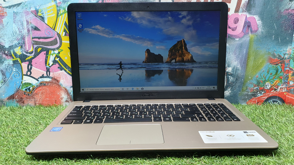 Ноутбук ASUS Celeron/4Gb/HDD 500 Gb/VivoBook X540NA-GQ005T [90nb0hg1-m02040]/Windows 10