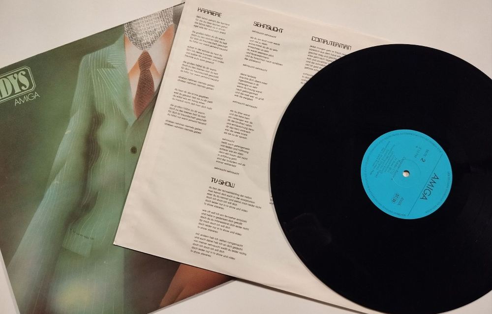 Винтажная виниловая пластинка LP Puhdys 11 (Computer-Karriere) (ГДР 1983)