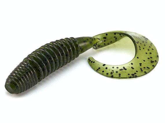 Твистеры съедобные LJ Pro Series CRUSHER GRUB 4,5in (11,4 см), цв. PA01, 4 шт.