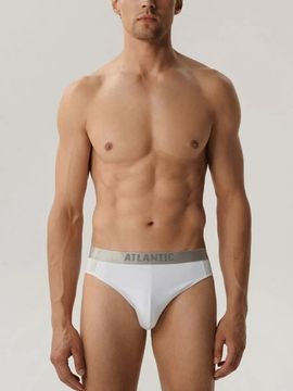 Мужские трусы слипы (2 шт) спорт Basic 2BMP-013 белые