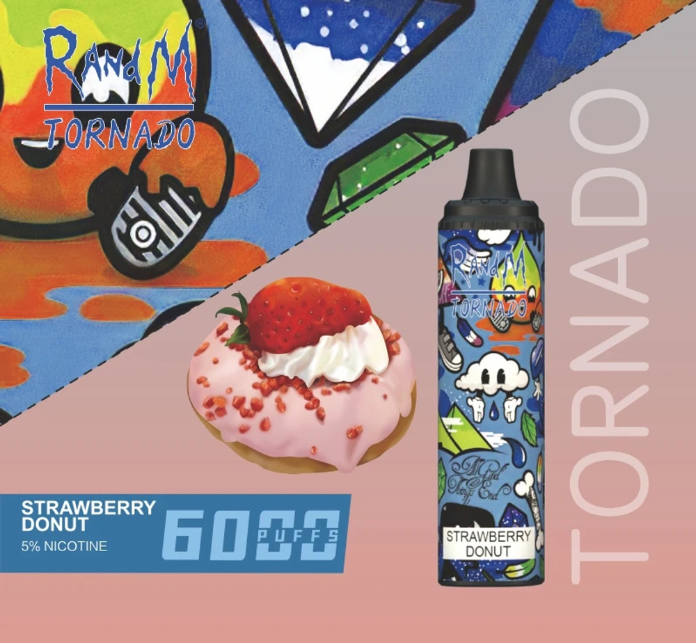 RANDM Tornado - Strawberry Donut (6000)