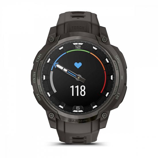Умные часы Garmin Instinct Crossover AMOLED charcoal черный