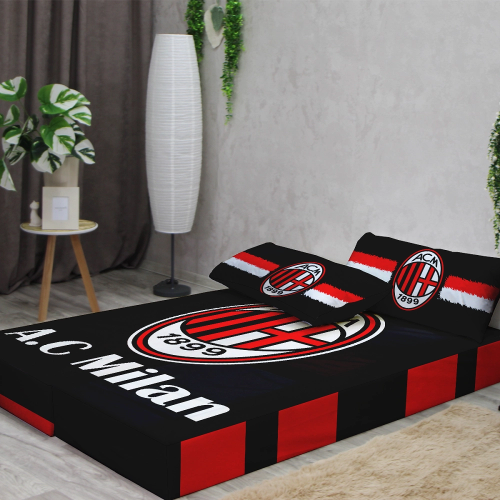 Бескаркасный диван кровать раскладной "AC Milan - Милан"