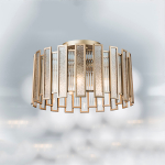 712052 Люстра AGAVE 5х40W E27 ШАМПАНЬ/ПРОЗРАЧНЫЙ