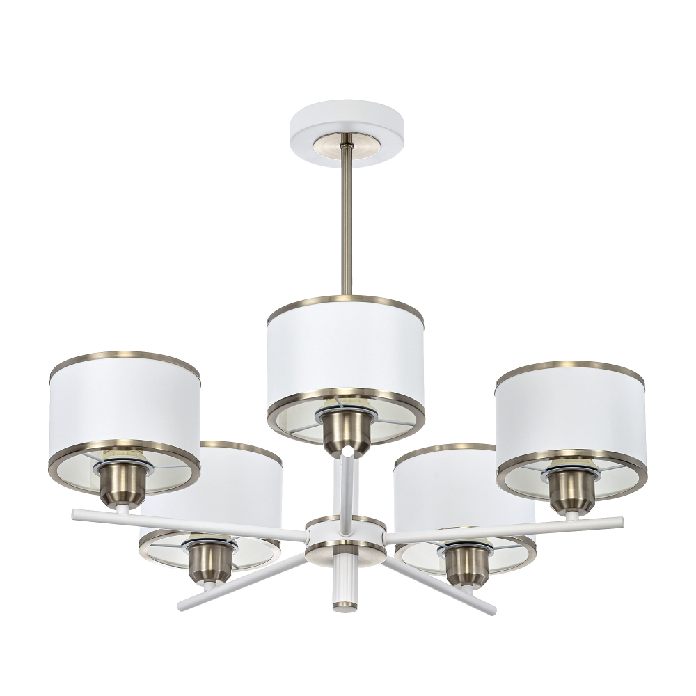 Citilux ALTON CL421252 Люстра на штанге с абажурами Белая