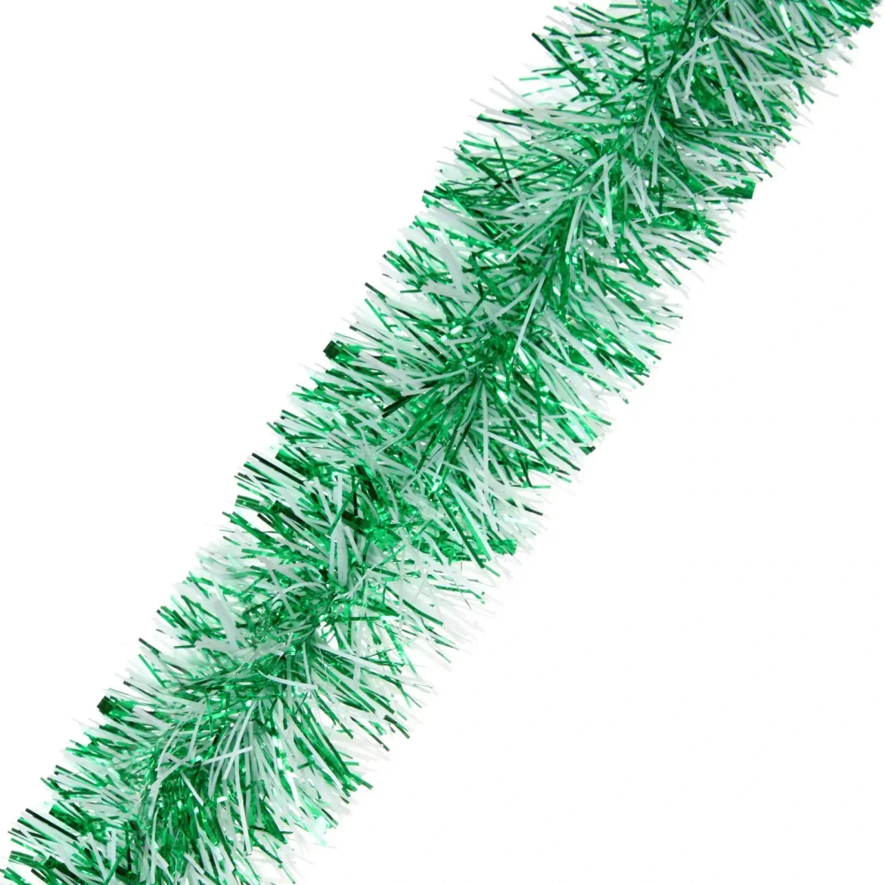 Мишура 2 м 9 см «Снежное сияние», Зелёный