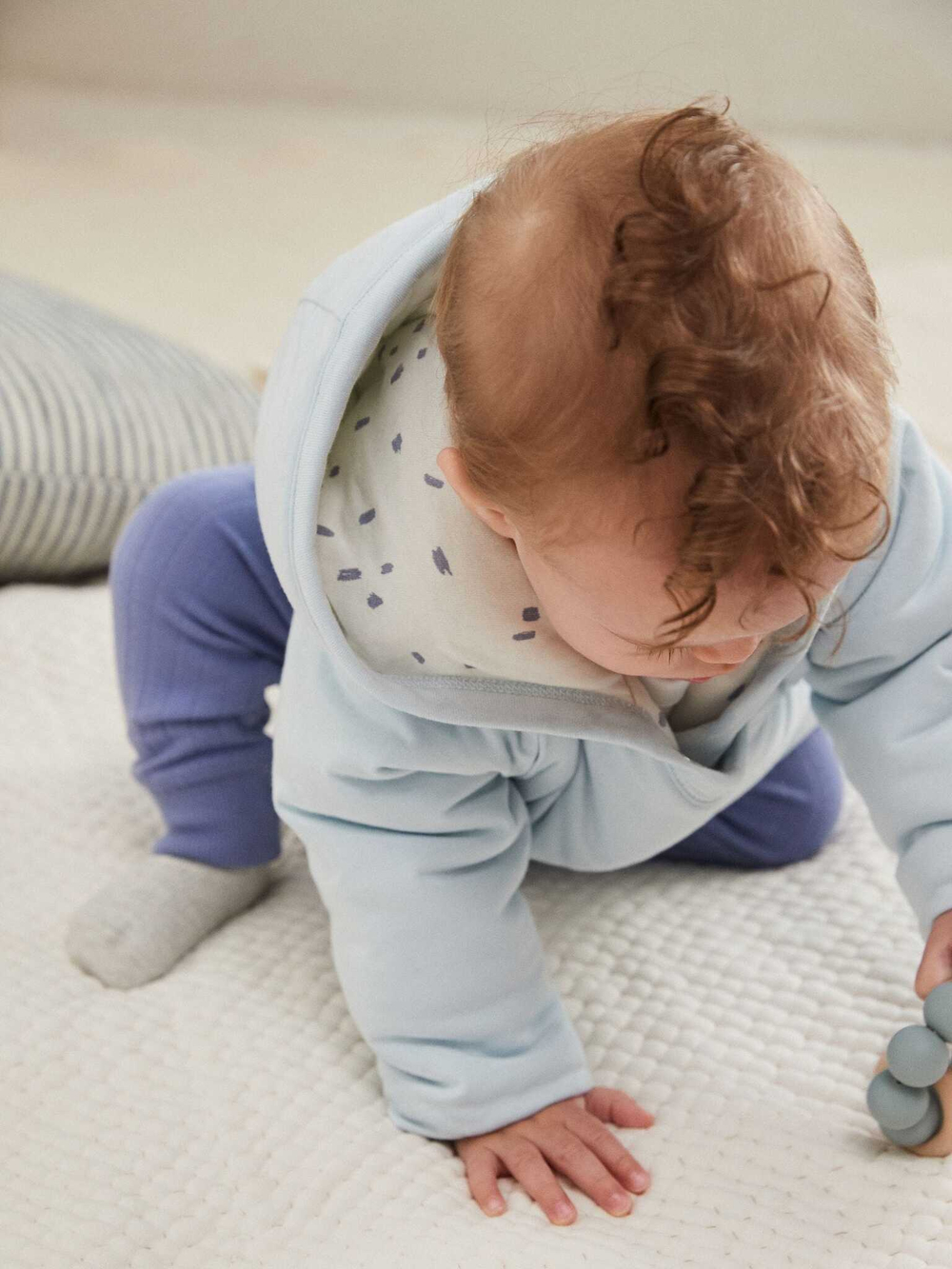 Куртка с запахом для малышей Next K82-018, Голубой