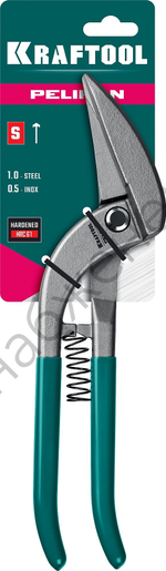 KRAFTOOL Pelikan 300 мм, Цельнокованые ножницы по металлу (23008-30)